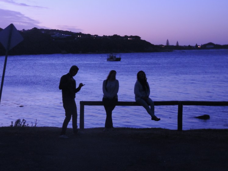 Frio no fim da tarde em Albany